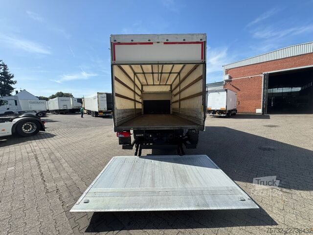 Camion plateau avec bâche MAN TGL 12.220 Plane AHK 6,1 m Luft Klima LBW