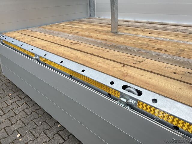 Remorcă deschisă Möslein THT 14,4 G 6,2 L  14,4 t Tandem- Pritschenanhänger- Tieflader