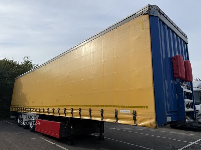 Semi-remorque bâchée Krone 3-Achs Curtainsider Schiebeplanenauflieg