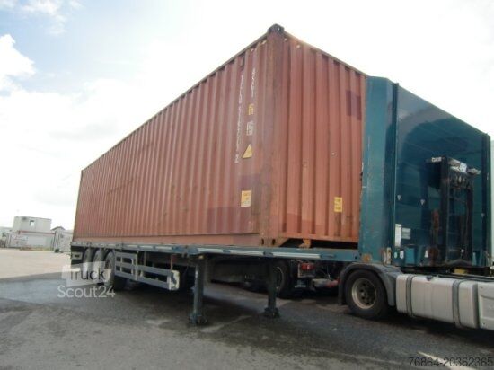 Vaihtolava-puoliperävaunu  40 FUSS SEECONTAINER OHNE PLATEAU!!!