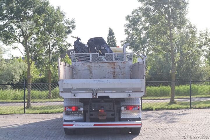 Автомобил с кран MAN TGA 33.480 | 6X4 | HIAB 166E-5 | KIPPER | EURO ...