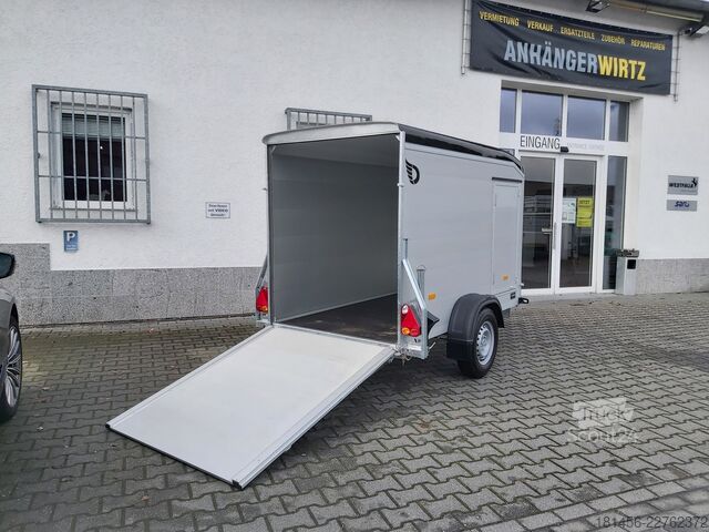 автомобилен ремарке Cheval Liberté Roadster Sport C 255 Aluminium Seitenwände Seitentür Heckrampe 1300kg gebremst direkt