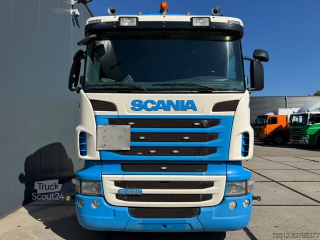 معيار SZM Scania R420 / Retarder / Manual / ADR / Belgium Truck