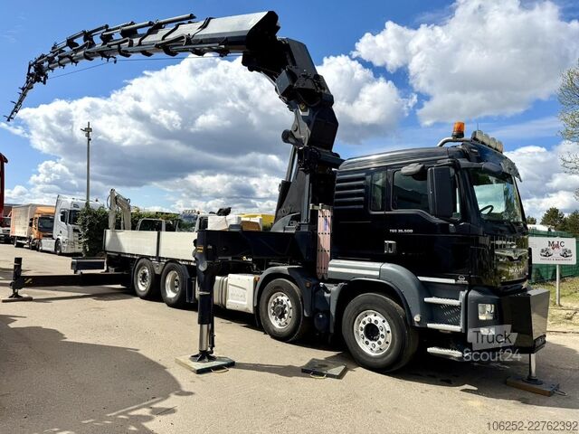 شاحنة رافعة MAN TGS 35.500 8x2/4 + 43.5m PALFINGER PK 135.002 T...