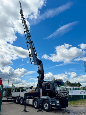 شاحنة رافعة MAN TGS 35.500 8x2/4 + 43.5m PALFINGER PK 135.002 T...