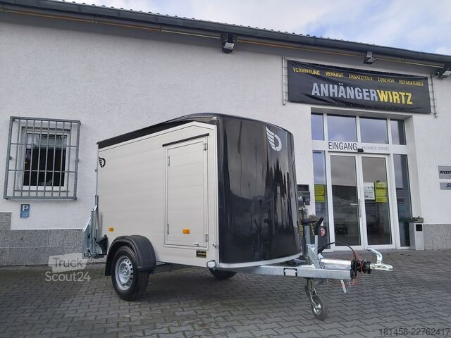 Caisse fermée (ou tôlé) Cheval Liberté Roadster Sport C 255 Aluminium Seitenwände Seitentür Heckrampe 1300kg gebremst direkt