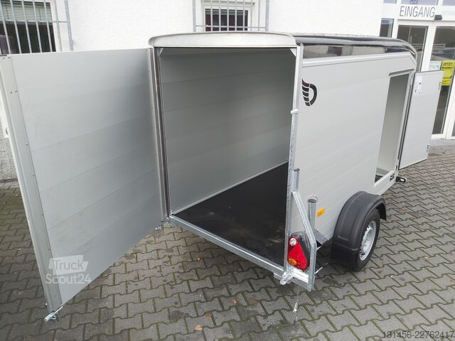 Caisse fermée (ou tôlé) Cheval Liberté Roadster Sport C 255 Aluminium Seitenwände Seitentür Heckrampe 1300kg gebremst direkt