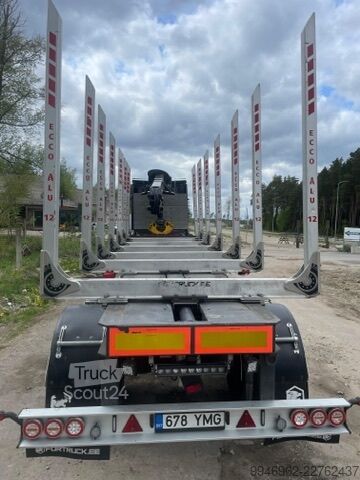 Baļķu pārvadāšana Mercedes-Benz actros