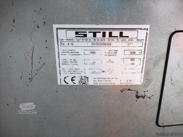 Pallstaplare Still FV-X-16