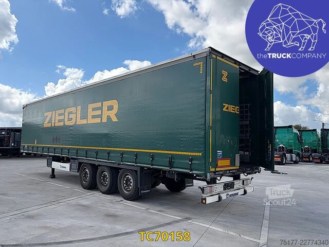 Раздвижные брезентовые навесы Krone Profi Liner