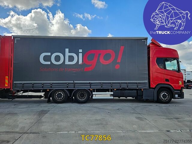 Розсувний тент Scania R 450