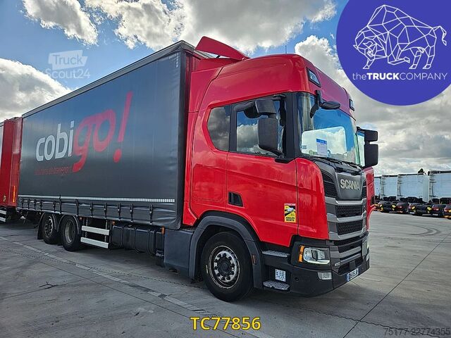 Розсувний тент Scania R 450