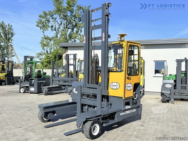 Carretilla retráctil de 4 vías Combilift C4000 / GAS / DUPLEX 5500 / FREE-LIFT