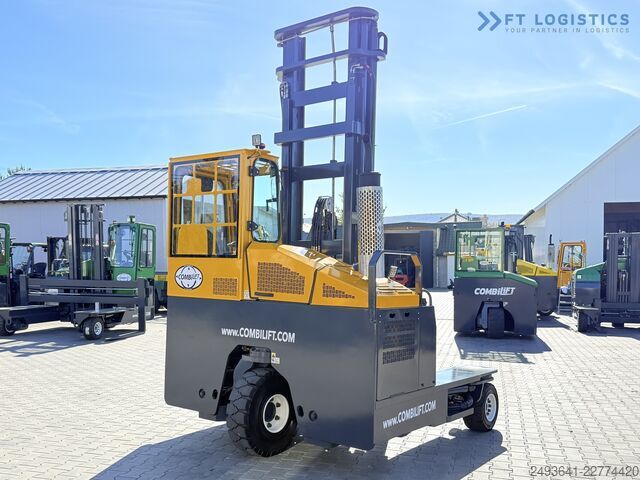 Carretilla retráctil de 4 vías Combilift C4000 / GAS / DUPLEX 5500 / FREE-LIFT