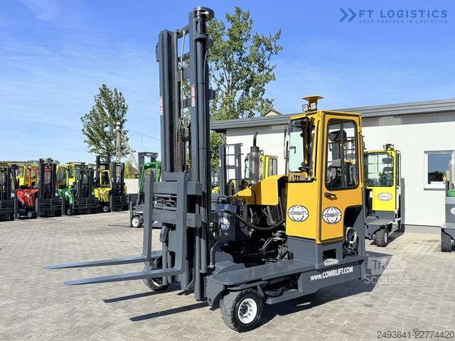 Carretilla retráctil de 4 vías Combilift C4000 / GAS / DUPLEX 5500 / FREE-LIFT
