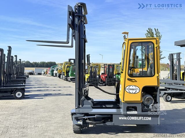 Carretilla retráctil de 4 vías Combilift C4000 / GAS / DUPLEX 5500 / FREE-LIFT