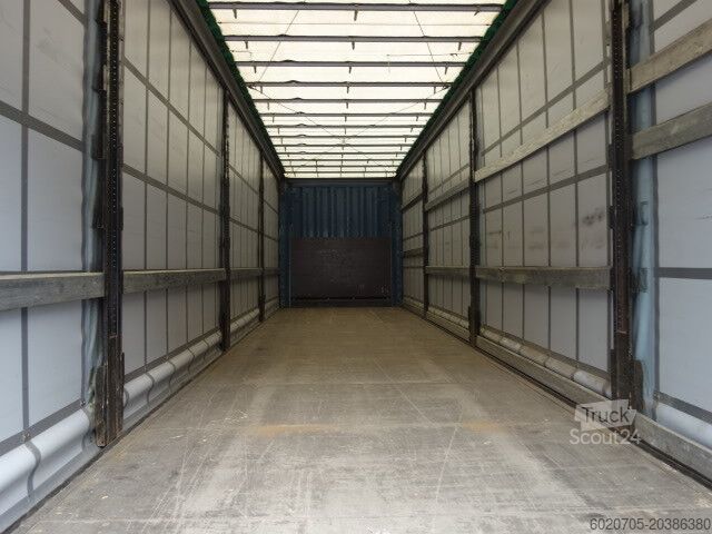 Aanhangwagen met dieplader & dekzeil Krone KRONE SD