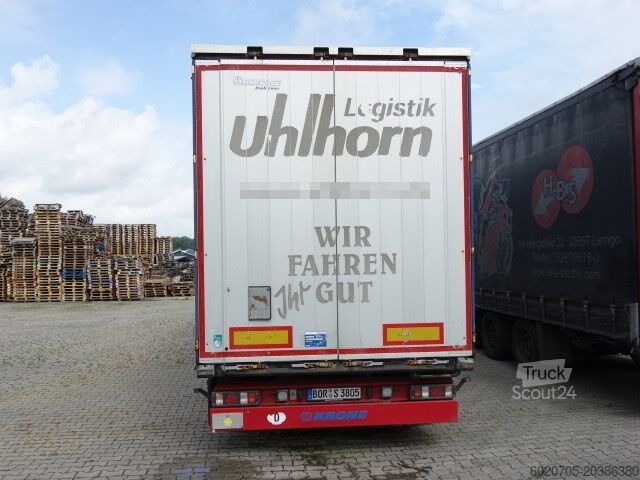 Aanhangwagen met dieplader & dekzeil Krone KRONE SD