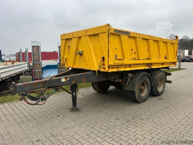 Three-way tipper trailer MEILLER 18t 3-Seiten Kipper MZDA 18/21