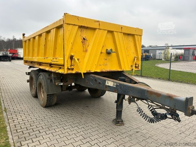 Three-way tipper trailer MEILLER 18t 3-Seiten Kipper MZDA 18/21