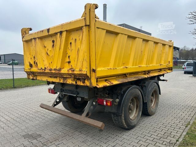 Three-way tipper trailer MEILLER 18t 3-Seiten Kipper MZDA 18/21