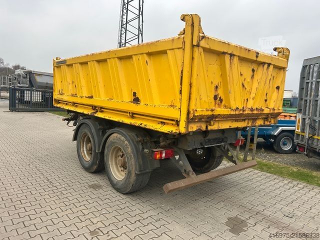 Three-way tipper trailer MEILLER 18t 3-Seiten Kipper MZDA 18/21