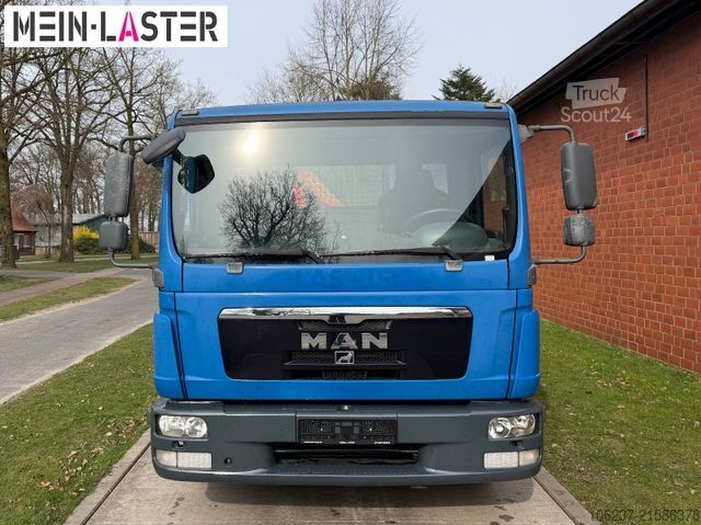 Truck mounted crane MAN TGL 12.220 PK 9002 EH-C 19 m Funk