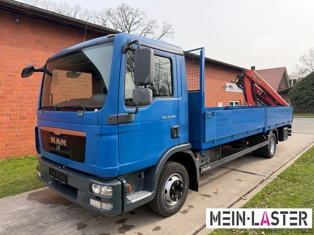 Truck mounted crane MAN TGL 12.220 PK 9002 EH-C 19 m Funk