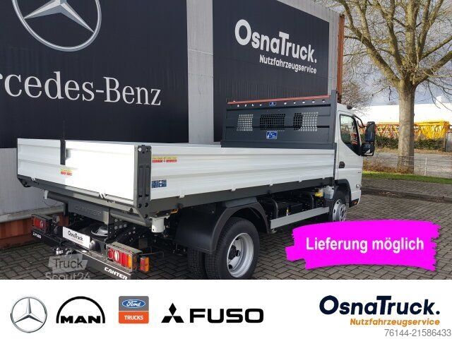 Tipper van MITSUBISHI 7C18 Dreiseitenkipper Klima,AHK3,5t,Nutzl.3800KG