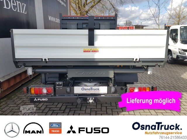 Tipper van MITSUBISHI 7C18 Dreiseitenkipper Klima,AHK3,5t,Nutzl.3800KG