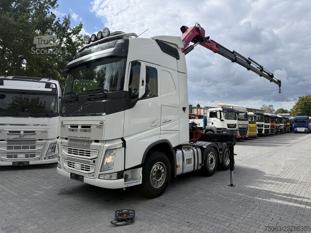 Standardowy ciągnik siodłowy Volvo FH460 6X2 Kran HMF 2620 bis 18.50 Meter