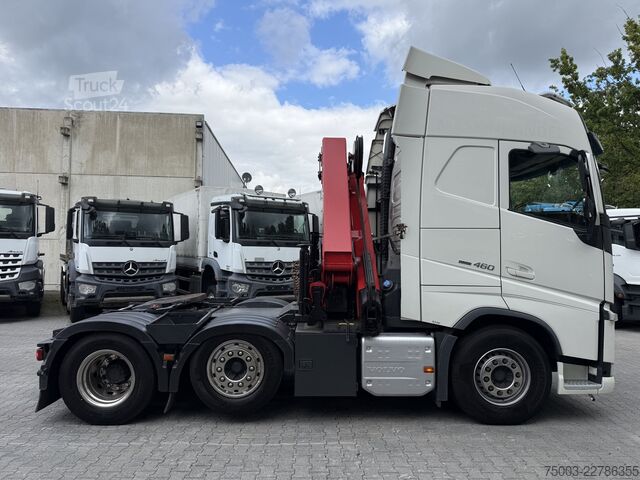 Standardowy ciągnik siodłowy Volvo FH460 6X2 Kran HMF 2620 bis 18.50 Meter