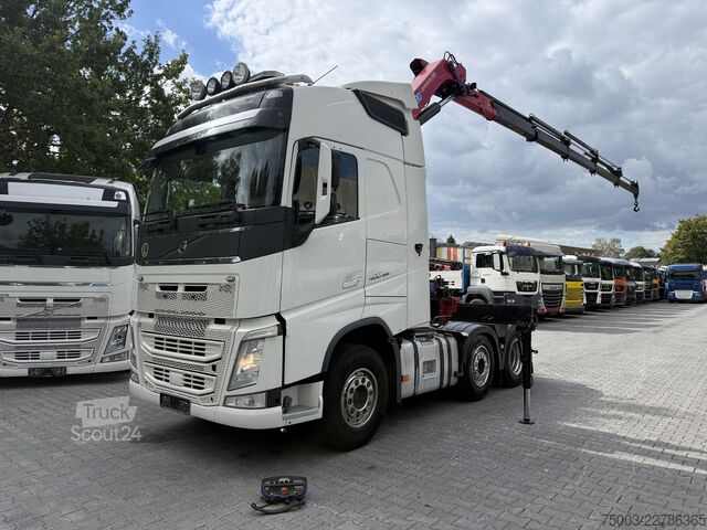 Żuraw samochodowy Volvo FH460 6X2 Kran HMF 2620 bis 18.50 Meter