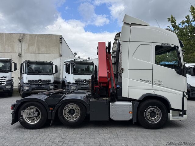 Żuraw samochodowy Volvo FH460 6X2 Kran HMF 2620 bis 18.50 Meter