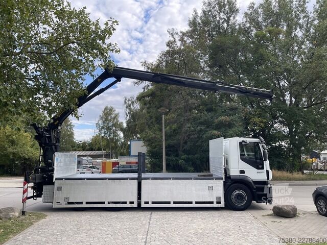 Automobilis ar plakanu platformu iveco Stralis AD 260S36Y Palfinger PK 18001 L AC*
