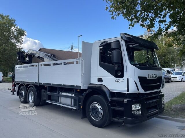 Kravas automašīnai uzstādīts celtnis iveco Stralis AD 260S36Y Palfinger PK 18001 L AC*
