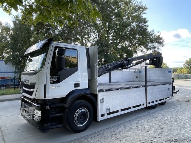 Kravas automašīnai uzstādīts celtnis iveco Stralis AD 260S36Y Palfinger PK 18001 L AC*