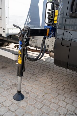 камион с кран и фургон Iveco Daily 70C18 Kran Hyva Pritsche 5 m