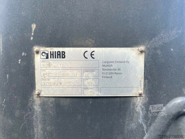 Camion benne Mercedes-Benz 2541 Actros 6x2 Multilift