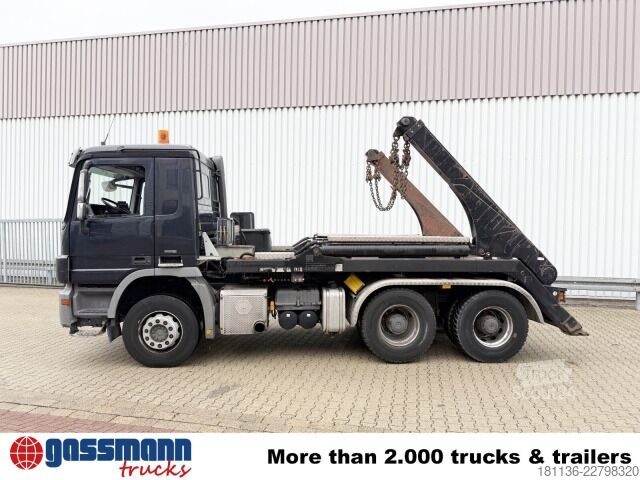 Billenő teherautó Mercedes-Benz Actros 2641 K 6x4, Tele-Absetzanlage, Funk