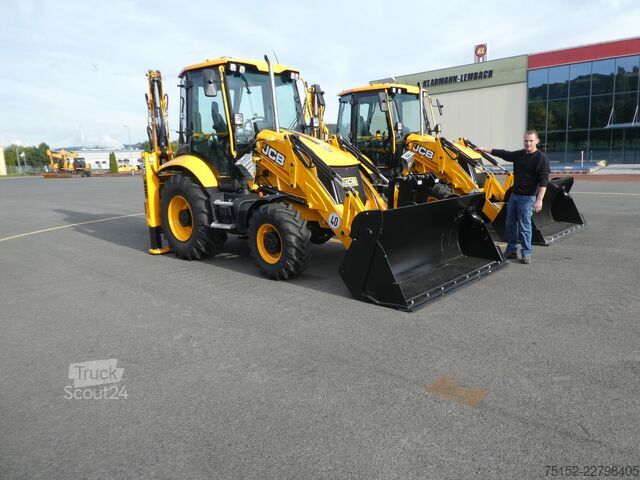 JCB - Verdens ledende gravemaskinlaster JCB 3CX IND-E Baggerlader Stufe 5