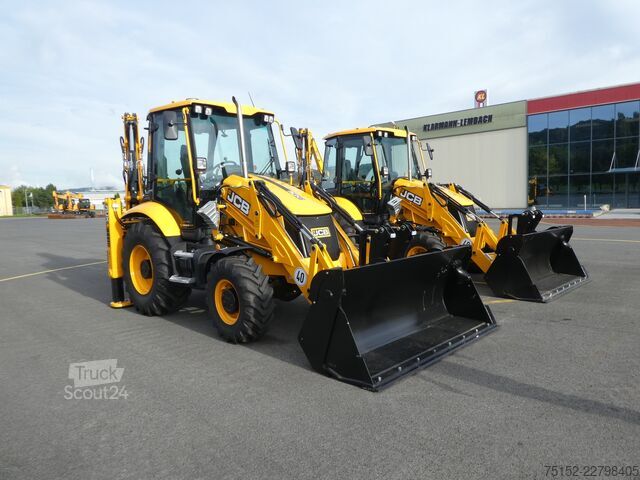 JCB - Verdens ledende gravemaskinlaster JCB 3CX IND-E Baggerlader Stufe 5