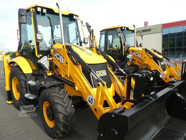 JCB - Verdens ledende gravemaskinlaster JCB 3CX IND-E Baggerlader Stufe 5
