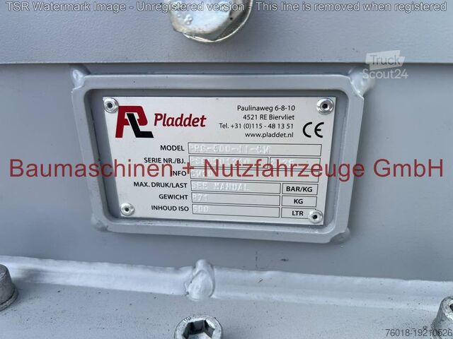 Greifer Pladdet PRG 3-500 CW30 -werkneu-