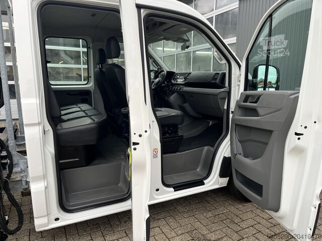 Emelvényes teherautó daruval Volkswagen Crafter 35 2.0 TDI DC Hiab Laadkraan 023-3 Trek...