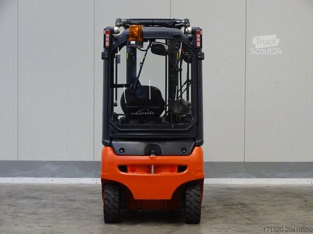 Čelný vysokozdvižný vozík Linde E16P-02 - TRIPLEX