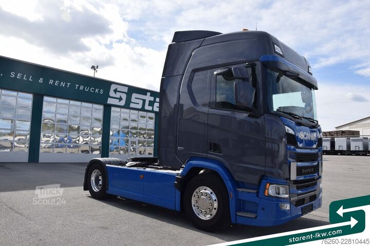 Standardowy ciągnik siodłowy SCANIA R500 Retarder 2-Leiter Hydraulik Vollluft ACC