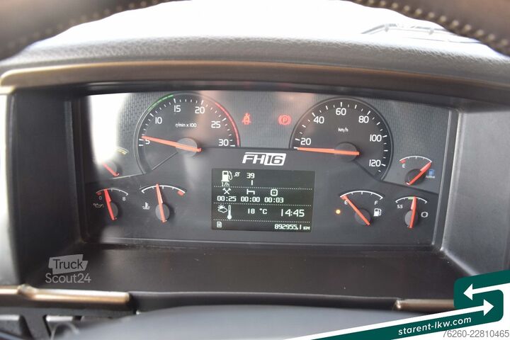 Standardowy ciągnik siodłowy VOLVO FH16 600 X-Track Hydraulik Retarder Alufelgen