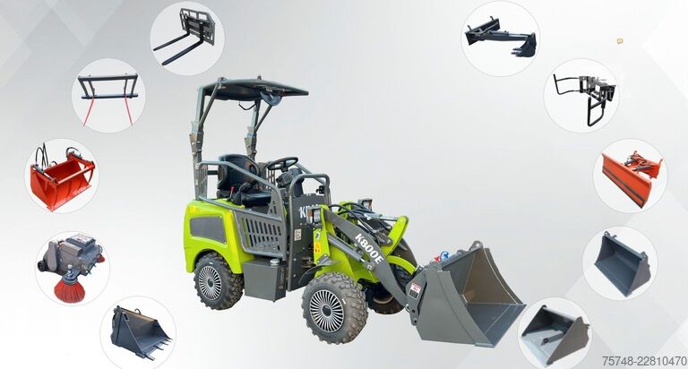 Wiellader  Radlader Hoflader Elektro
