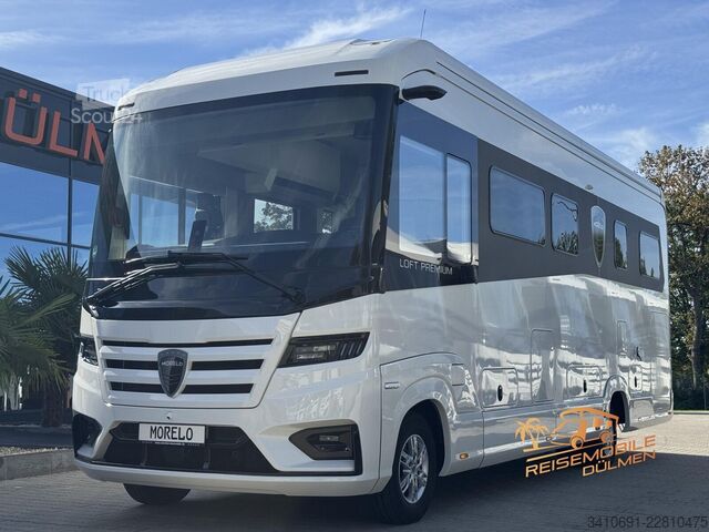 Integriertes Wohnmobil MORELO Loft Premium 86 LB Retarder Wide Axle 2x Lithium